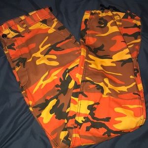 Camouflaged Cargo Pants